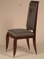 A set of six dining chairs by Maurice Jallot 3
