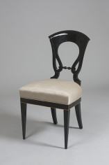 A set of four exceptional Biedermeier side chairs 4