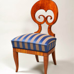 An exceptional Biedermeier side chair