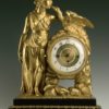 An Empire mantel clock
"Leda with a swan"