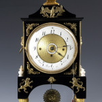 A Viennese Empire mantel clock