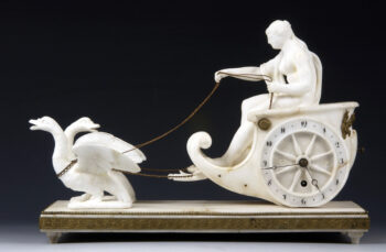 A Viennese Neoclassical  mantel clock