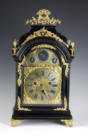 A Baroque Bracket clock