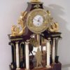 A Biedermeier mantel clock