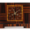 An Art Deco mantel clock