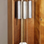 A French Art Deco tall case clock