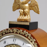 A handsome Biedermeier mantel clock