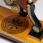 A handsome Biedermeier mantel clock