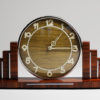 A modernist Art Deco mantel clock