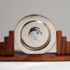 A modernist Art Deco mantel clock