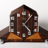 An Art Deco mantel clock