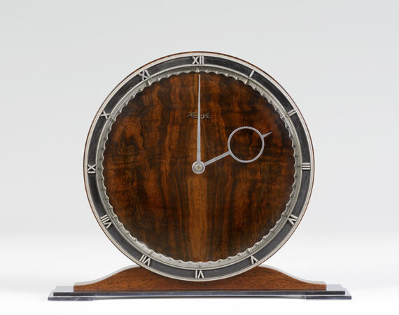 An Art deco clock by  Kienzle - Heinrich Moller