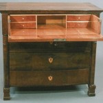 A Biedermeier writing commode