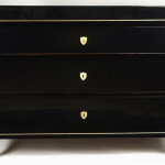 A Biedermeier bureau commode