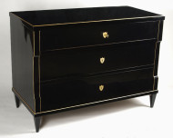 A Biedermeier bureau commode 2