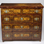 A Neoclassical small chest of drawers