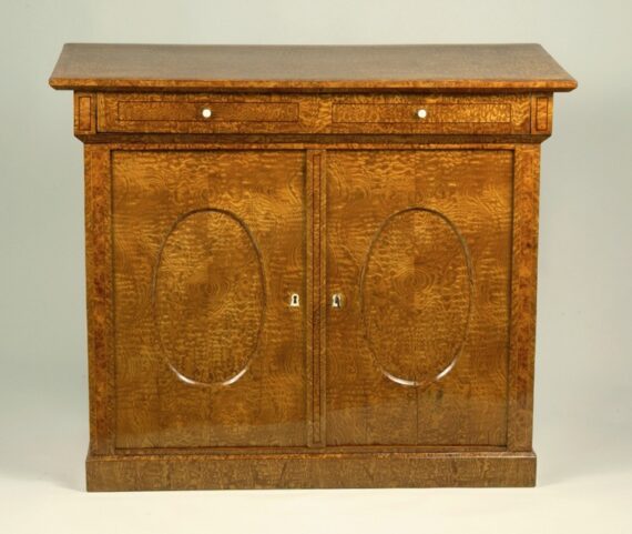 An unusual Biedermeier sideboard