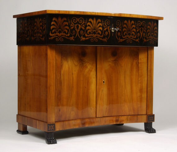 An unusual and rare late Empire sideboard