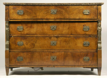 An Empire bureau-commode