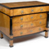 A Biedermeier bureau-commode