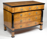 A Biedermeier bureau-commode 2