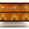 A Biedermeier two drawer commode