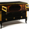 An unusual Biedermeier bureau-commode