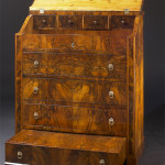 An unusual Biedermeier commode / desk
