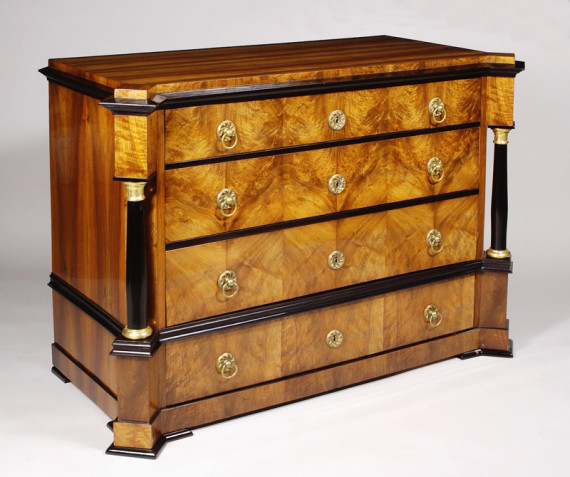 A large Biedermeier commode