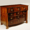 A Biedermeier four drawer commode