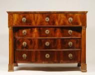 A Biedermeier four drawer commode 2