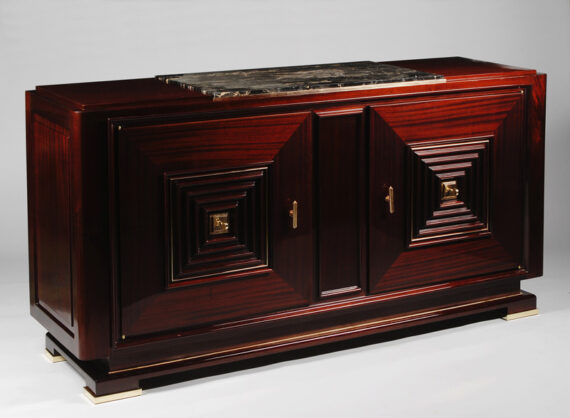 An Art Deco sideboard