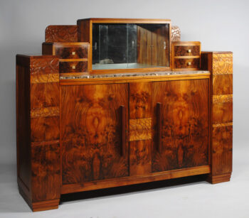 An Art Deco sideboard