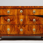 An exceptional Biedermeier commode