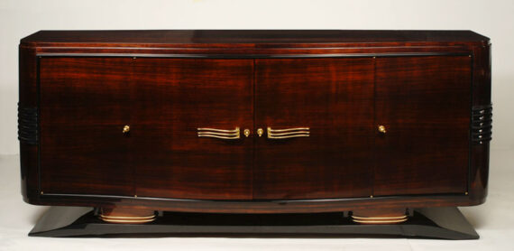 An Art Deco sideboard