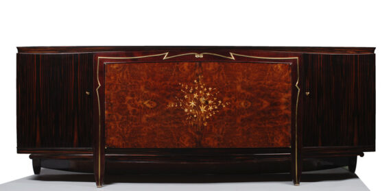 An Art Deco sideboard
