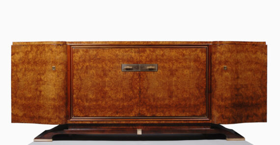 An Art Deco sideboard