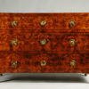 A Biedermeier three drawer commode