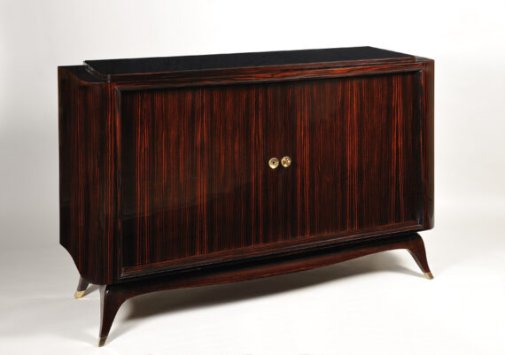 An elegant French Art Moderne cabinet