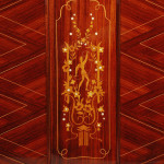 An Art Deco sideboard in the style of Jules Leleu