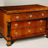 A Biedermeier three drawer commode