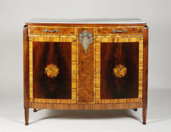 A petite Art Deco sideboard in the manner of Paul Follot