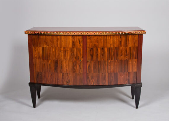 An Art Deco two door cabinet