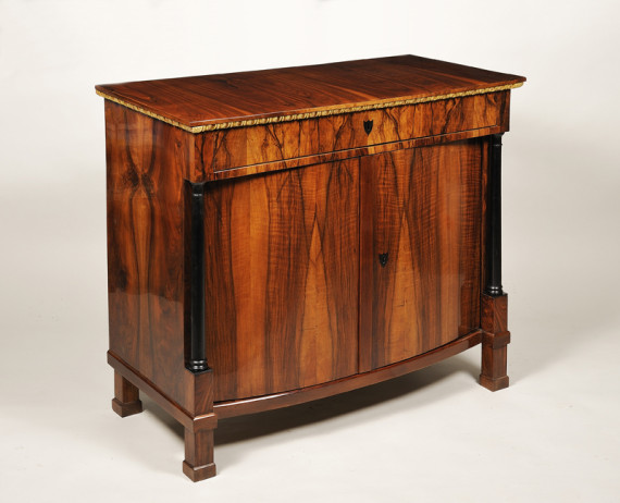 A two-door Biedermeier commode