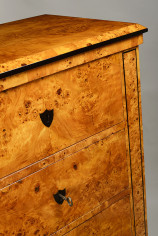 A tall Biedermeier five-drawer chest 4