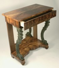 An elegant Biedermeier console table 2