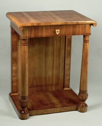 A Biedermeier console table