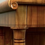 A Biedermeier console table