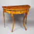 An elegant Biedermeier console table / vanity