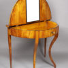 An elegant Biedermeier console table / vanity